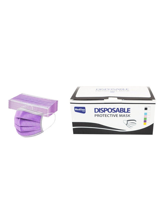 MedOne - 50-Piece Disposable Face Mask For Adults - Image 1