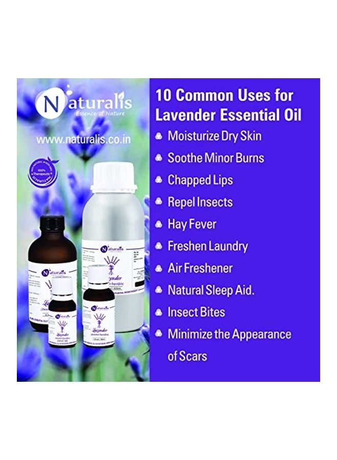 Naturalis Essence of Nature High Altitude Premium Kashmir Lavender Essential Oil For Hair, Skin, Face, Calming Bath Or Massage For Restful Sleep 120ml  - Image 5