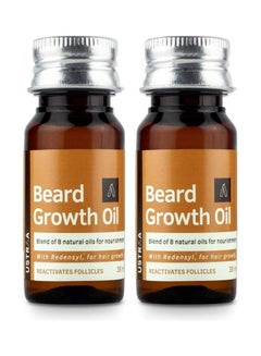 2-Pack Beard Growth Oil Set Multicolour 2 x 35ml - v1637733901/N52014420A_1