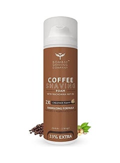 Coffee Shaving Foam (33% Extra) With Macadamia Seed Oil Multicolour 266ml