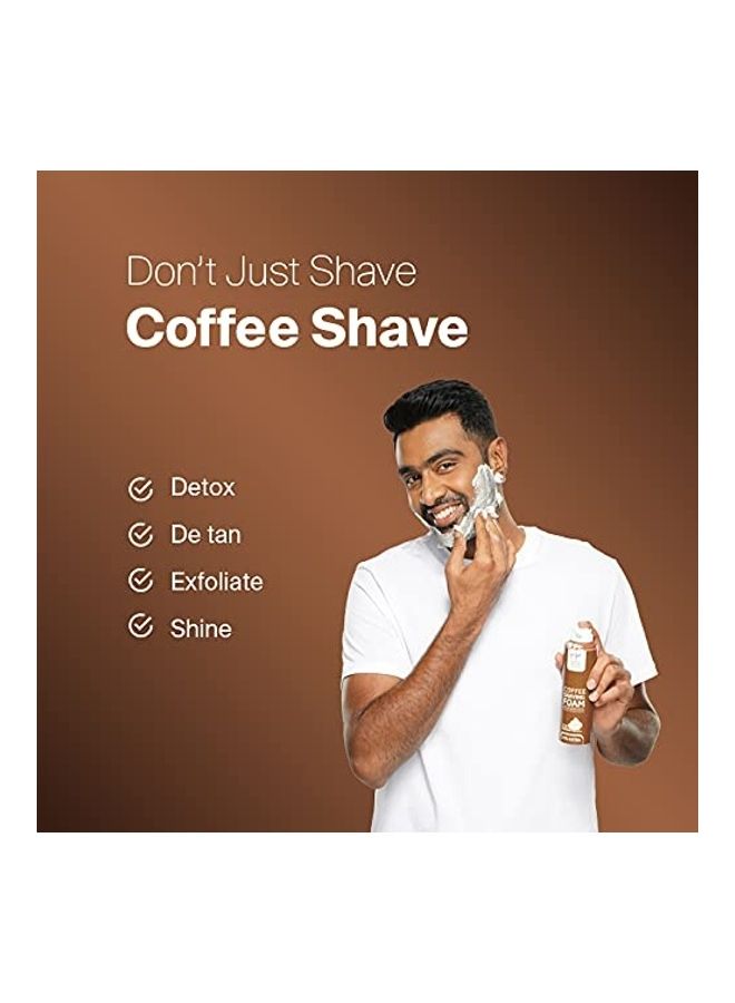 BOMBAY SHAVING COMPANY - Coffee Shaving Foam (33% Extra) With Macadamia Seed Oil Multicolour 266ml - Image 1