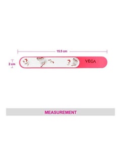 Vega 2-Piece Soft Nail File Set Multicolour  - Image 2