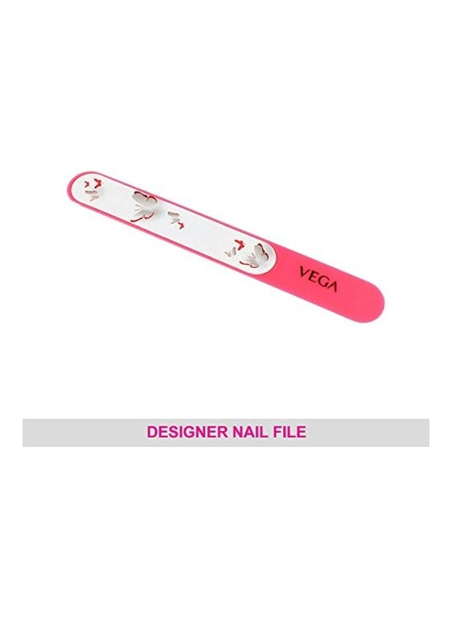 Vega - 2-Piece Soft Nail File Set Multicolour - Image 1