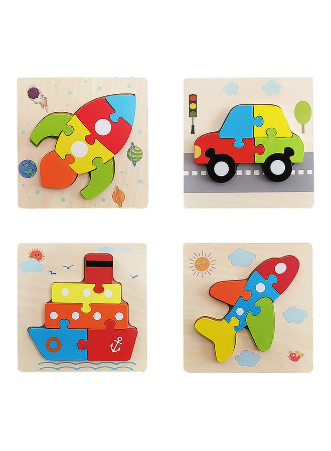 سابو بازل ثلاثي الأبعاد من 4 قطع 15x15x3سم - Image 1