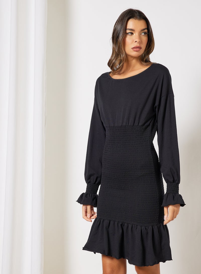 NOISY MAY - Round Neck Dress Black - Image 1