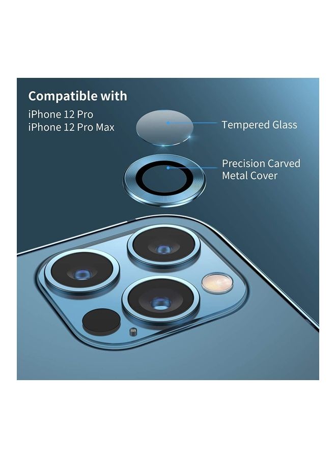 Camera Lens Protector For iPhone 13 Pro Blue - Image 2