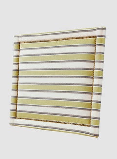 Switch Fabric Headboard For Single Size Bed - Lisbon Collection - Modern Home - Install Attach To Wall - Green/White 90*70*6cm  - Image 4