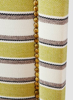 Switch Fabric Headboard For Single Size Bed - Lisbon Collection - Modern Home - Install Attach To Wall - Green/White 90*70*6cm  - Image 3