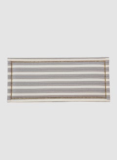 Switch Fabric Headboard For Queen Size Bed - Lisbon Collection -  Modern Home - Install Attach To Wall - Grey/White 160*70*6cm  - Image 3