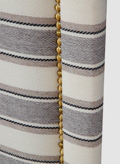 Switch Fabric Headboard For Queen Size Bed - Lisbon Collection -  Modern Home - Install Attach To Wall - Grey/White 160*70*6cm  - Image 5