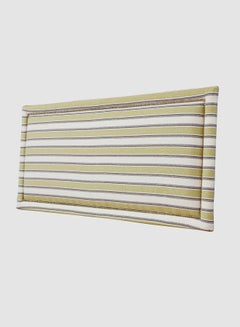 Switch Fabric Headboard For Queen Size Bed - Lisbon Collection -  Modern Home - Install Attach To Wall - Green/White 160*70*6cm  - Image 4