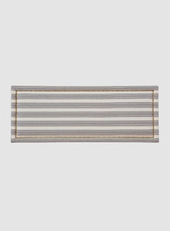 Switch Fabric Headboard For King Size Bed - Lisbon Collection - Modern Home - Install Attach To Wall - Grey/White 180*70*6cm  - Image 4