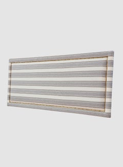 Switch Fabric Headboard For King Size Bed - Lisbon Collection - Modern Home - Install Attach To Wall - Grey/White 180*70*6cm  - Image 5