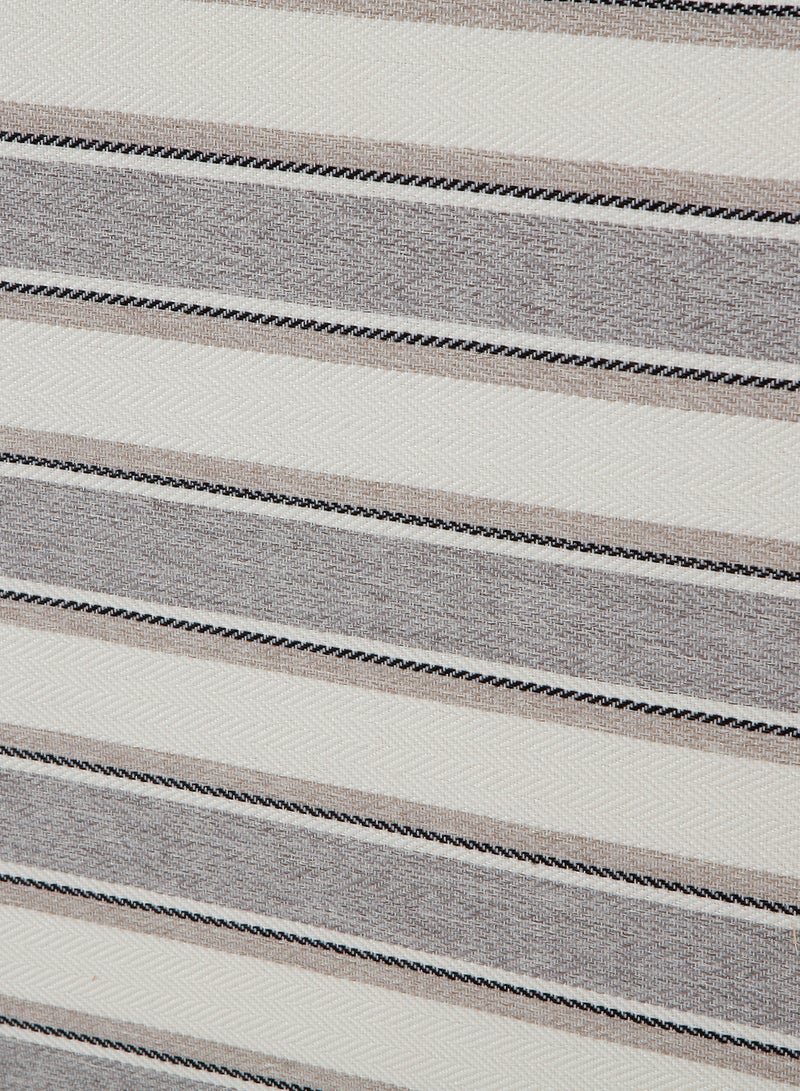 Switch Fabric Headboard For King Size Bed - Lisbon Collection - Modern Home - Install Attach To Wall - Grey/White 180*70*6cm  - Image 3