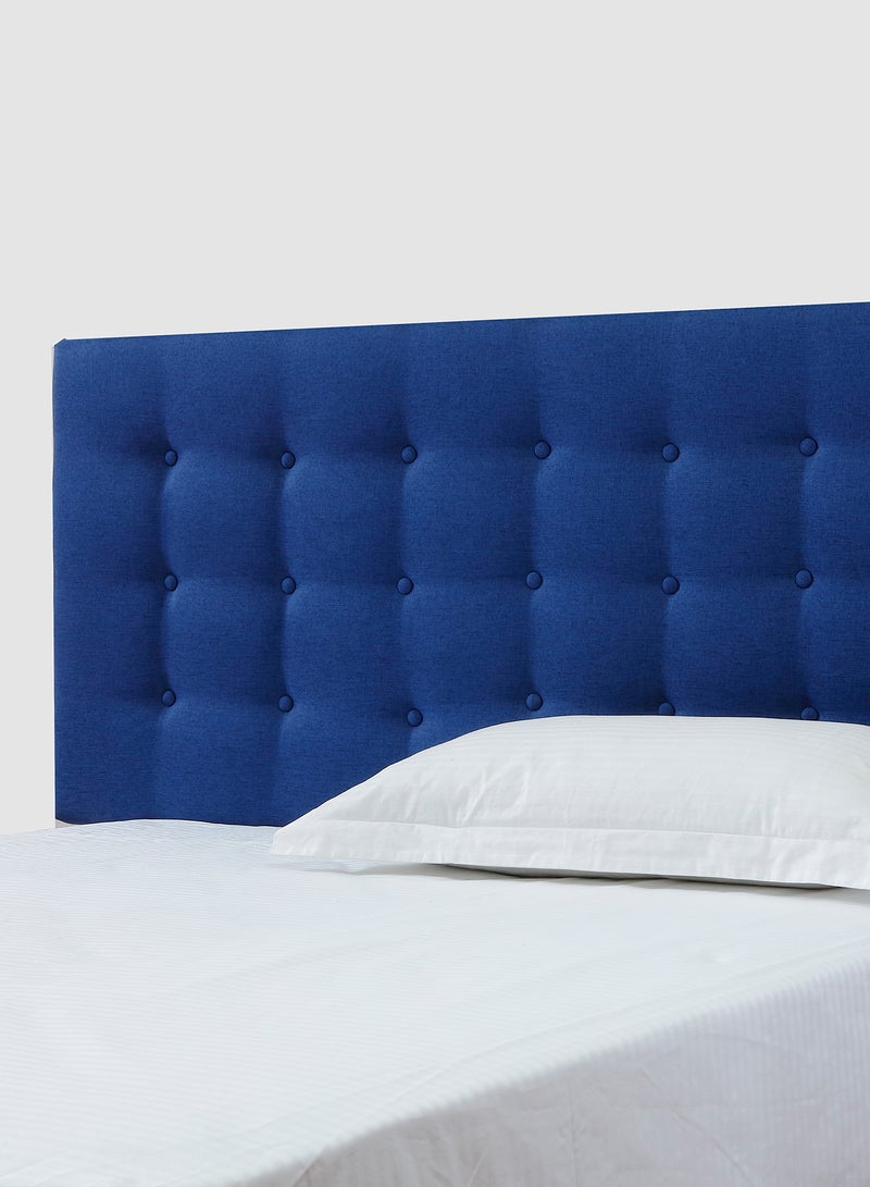 Switch Fabric Headboard For Queen Size Bed - Sydney Collection -  Modern Home - Install Attach To Wall - Aegean Blue 160*70*6cm  - Image 1