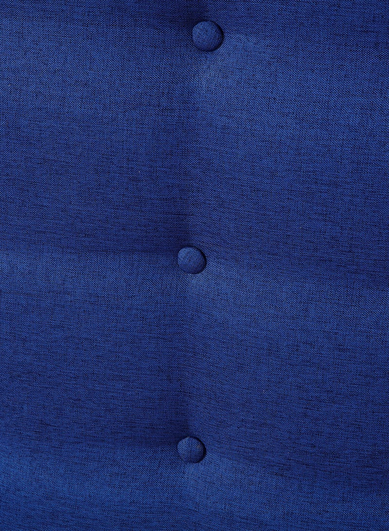 Switch Fabric Headboard For Queen Size Bed - Sydney Collection -  Modern Home - Install Attach To Wall - Aegean Blue 160*70*6cm  - Image 2