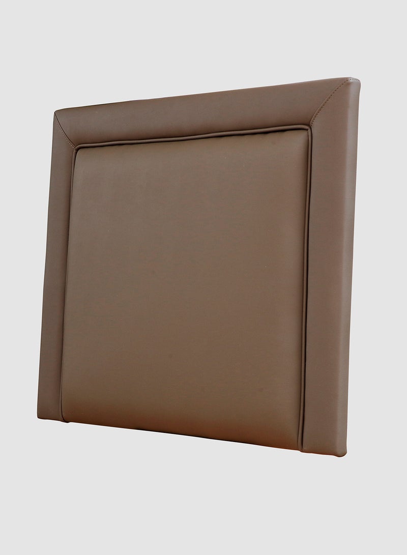 Switch Fabric Headboard For Single Size Bed - Cambridge Collection - Modern Home - Install Attach To Wall - Dark Brown 90*70*6cm - Image 4