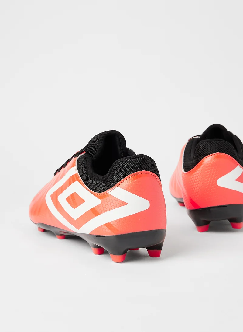 umbro Kids/Youth Velocita VI Club FG Football Shoes Orange
