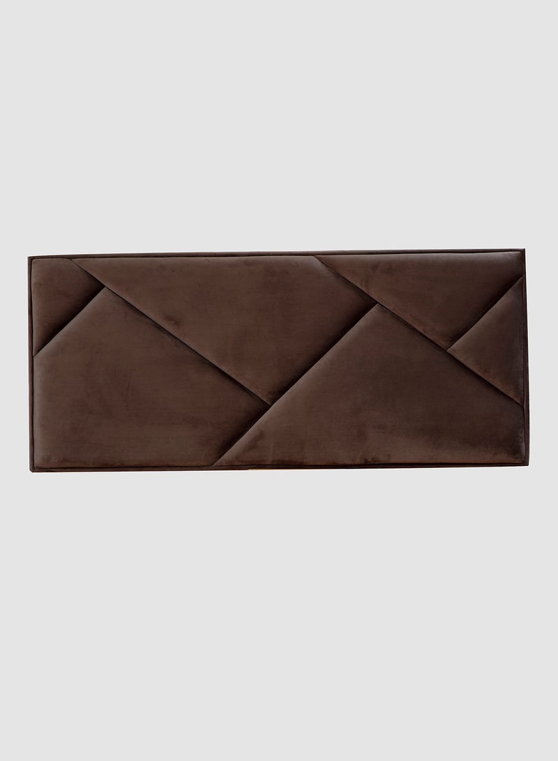 Switch Fabric Headboard For Queen Size Bed - Carlisle Collection - Modern Home - Install Attach To Wall - D Grey 160*70*6cm  - Image 2