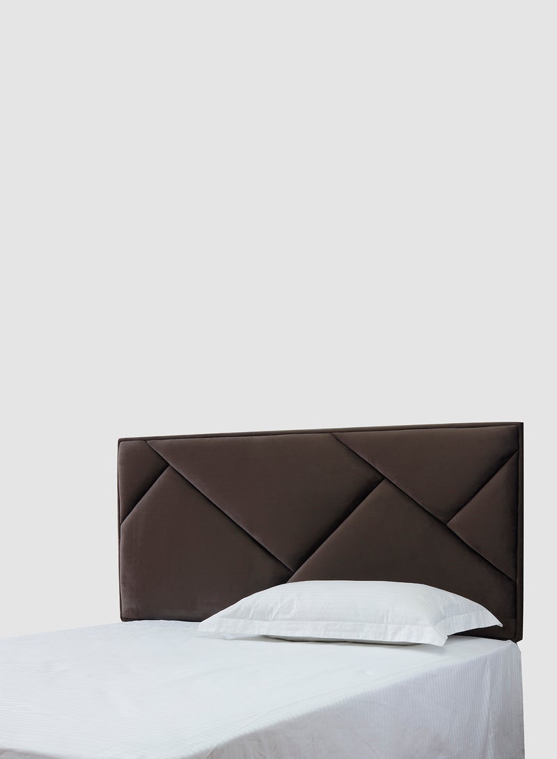 Switch Fabric Headboard For Queen Size Bed - Carlisle Collection - Modern Home - Install Attach To Wall - D Grey 160*70*6cm  - Image 1