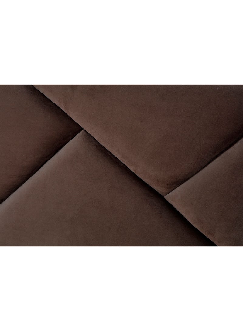 Switch Fabric Headboard For Queen Size Bed - Carlisle Collection - Modern Home - Install Attach To Wall - D Grey 160*70*6cm  - Image 5