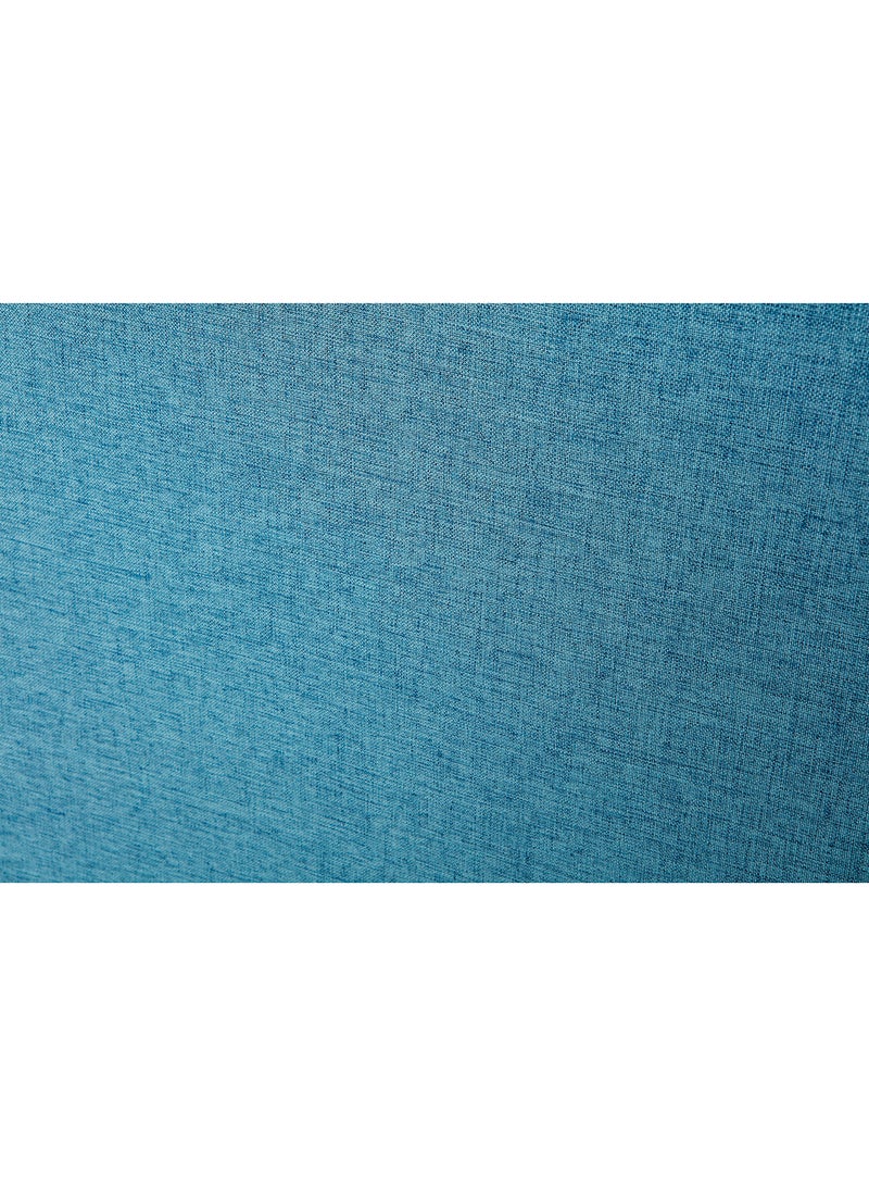 Switch Fabric Headboard For Single Size Bed - Kansas Collection - Modern Home - Install Attach To Wall - Lagoon Blue 90*70*6cm  - Image 3