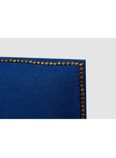 Switch Fabric Headboard For Queen Size Bed - Kansas Collection -  Modern Home - Install Attach To Wall - Peacock Blue 160*70*6cm  - Image 2