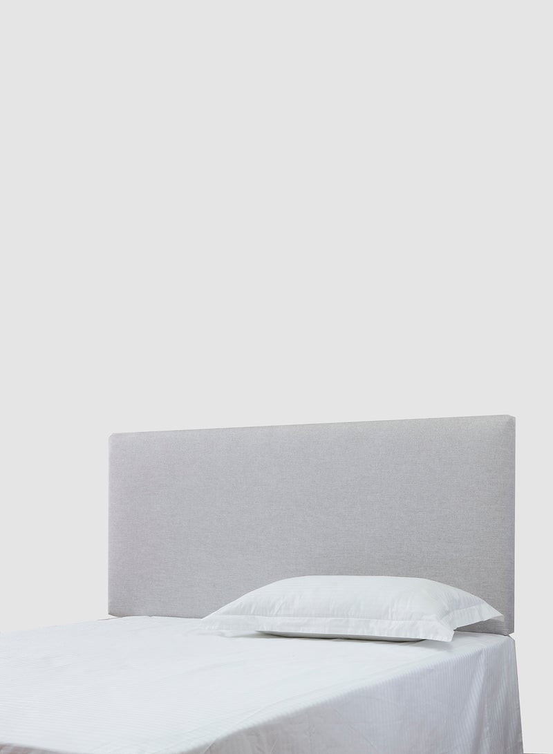 Switch Fabric Headboard For Queen Size Bed - Milan Collection -  Modern Home - Install Attach To Wall - Ash Grey 160*70*6cm  - Image 1
