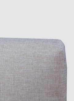 Switch Fabric Headboard For Queen Size Bed - Milan Collection -  Modern Home - Install Attach To Wall - Ash Grey 160*70*6cm  - Image 2