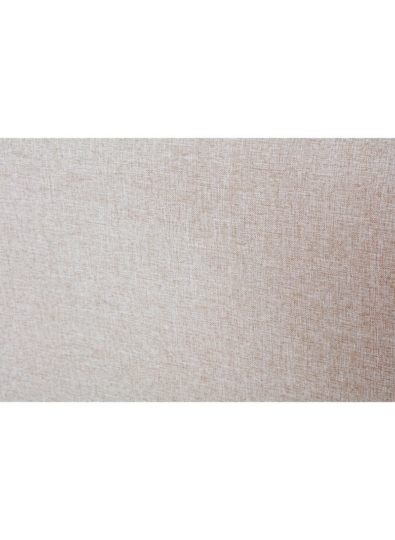 Switch - Fabric Headboard For Single Size Bed - Dublin Collection - Modern Home - Install Attach To Wall - Linen 90*70*6cm - Image 1