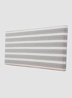 Switch Fabric Headboard For Queen Size Bed - Milan Collection - Modern Home - Install Attach To Wall - Grey& White 160*70*6cm  - Image 4