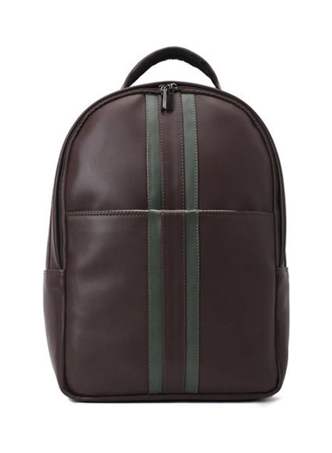 Pavo Laptop Classic Backpack Brown  - Image 1