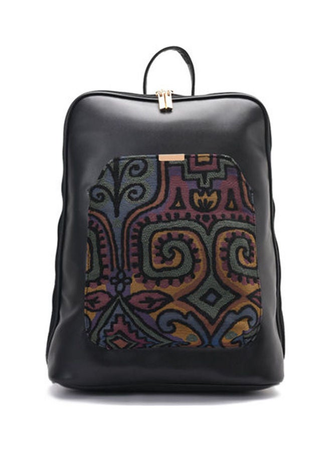 Pavo Pavo Fabric Cross Backpack Black  - Image 1