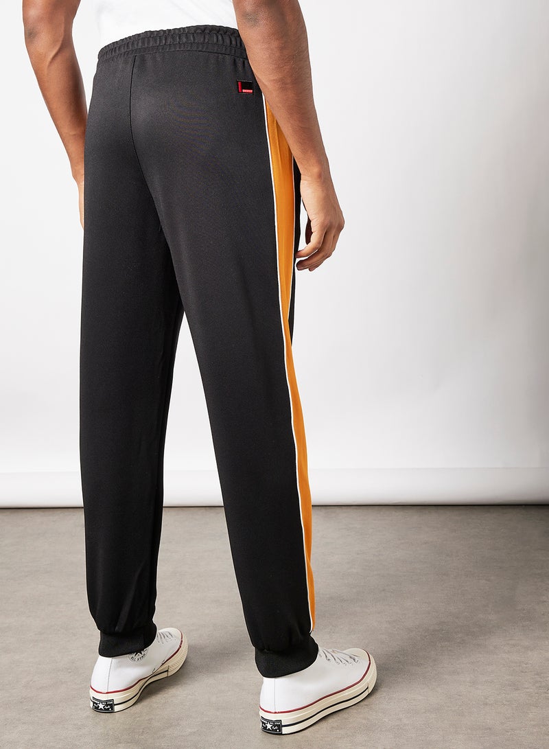 FUBU - Side Tape Sweatpants Black - Image 1