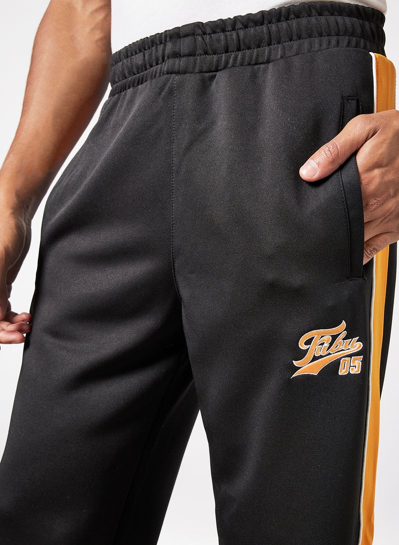 FUBU - Side Tape Sweatpants Black - Image 1