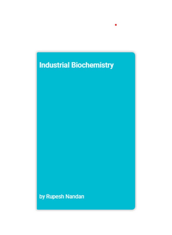 Industrial Biochemistry Hardcover English by Nandan, Rupesh - 2012