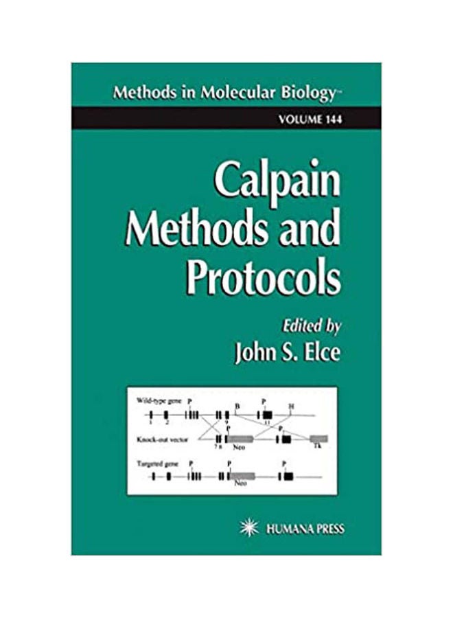 Calpain Methods and Protocols hardcover english - 2000 