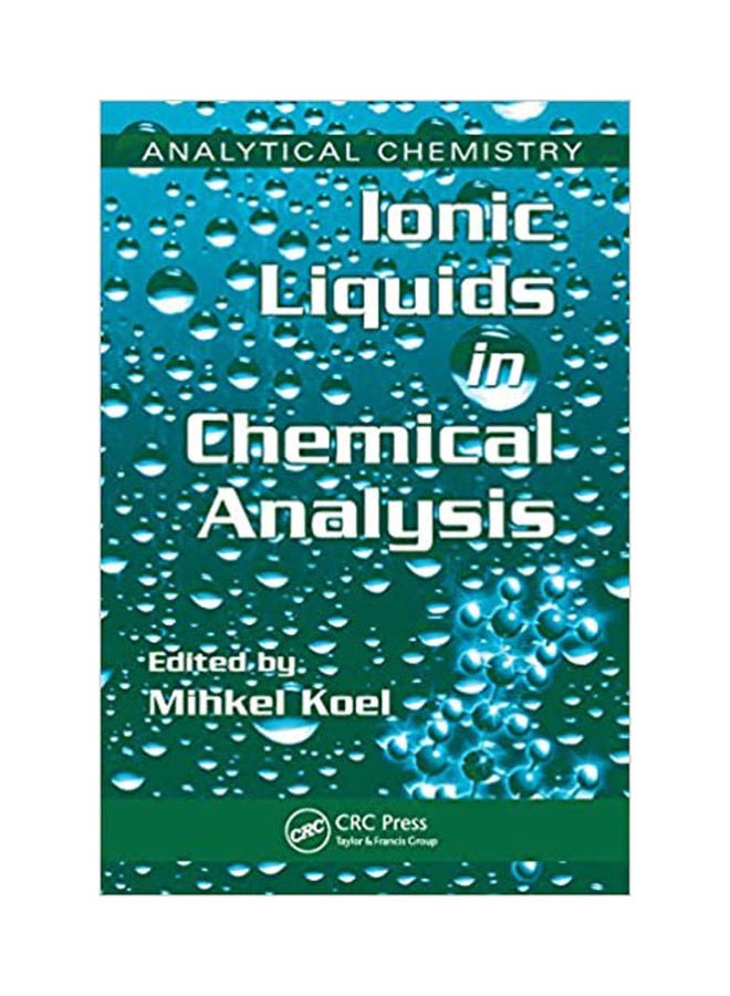 Ionic Liquids in Chemical Analysis Hardcover English by Koel - 2009