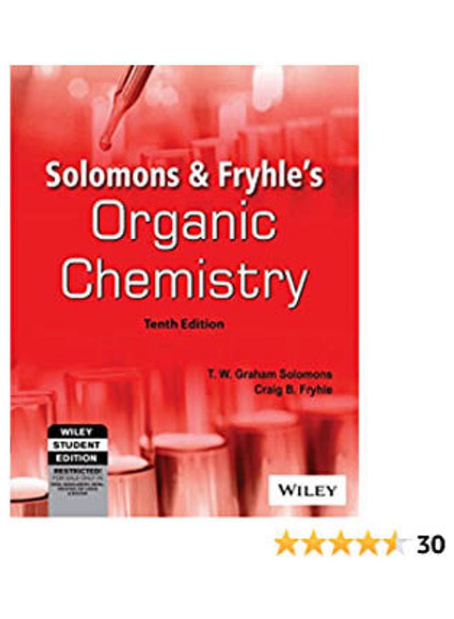 Organic Chemistry Hardcover English by Solomons - 2014