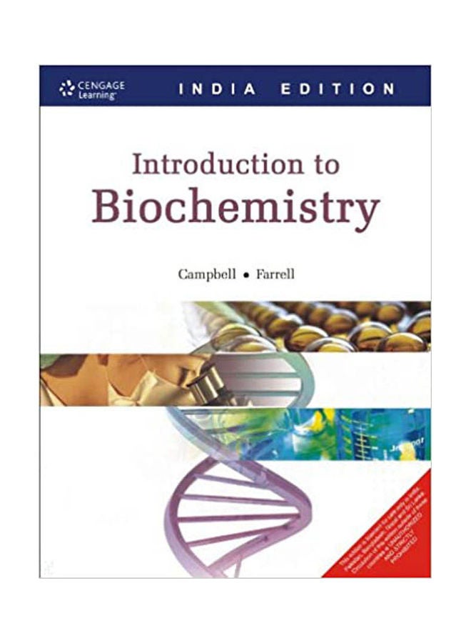 Introduction to Biochemistry. Hardcover English by Campbell FARRELL - 2011