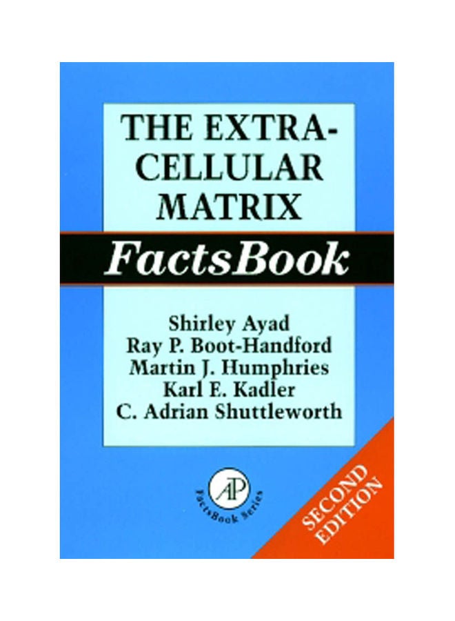 The Extracellular Matrix FactsBook Hardcover English by Ayad.Handford - 1998 
