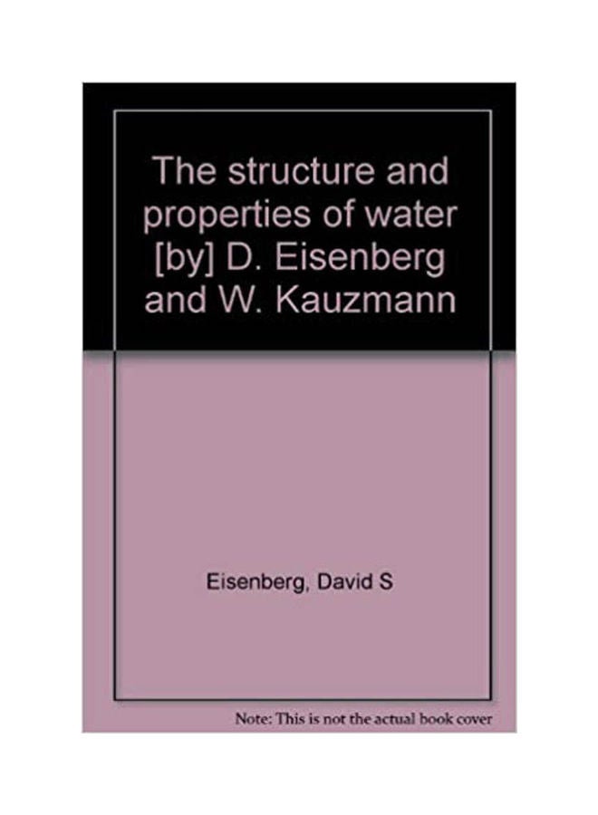 The Structure and Properties of Water. hardcover english - 2005 