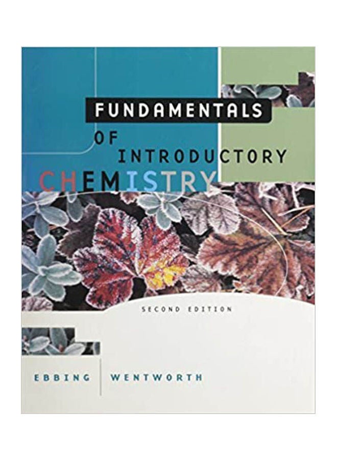 Fundamentals of Introductory Chemistry Hardcover English by Ebbing, Wentworth - 1998