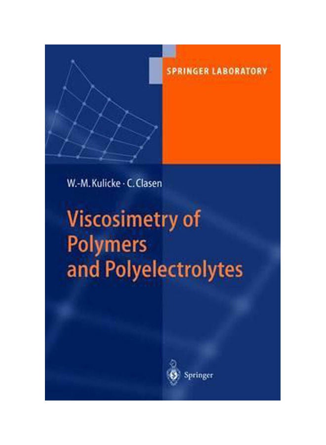 Viscosimetry of Polymers & Polyelectrolytes. hardcover english - 2004