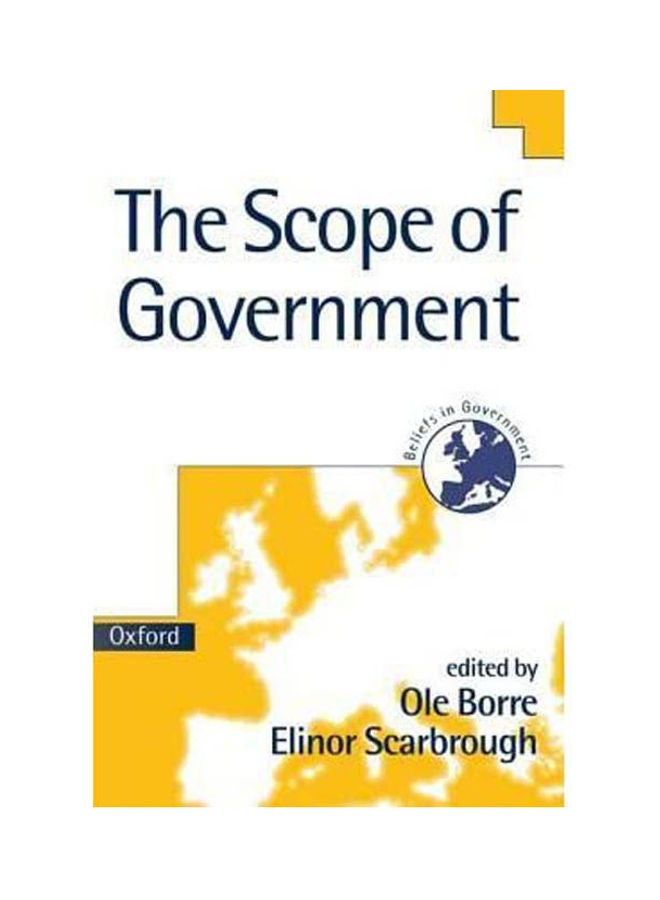 The Scope of Government Hardcover English by Borre.Scarbrough - 1995