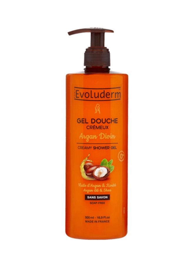 Evoluderm - Argan Divine Shower Gel 500ml - Image 1
