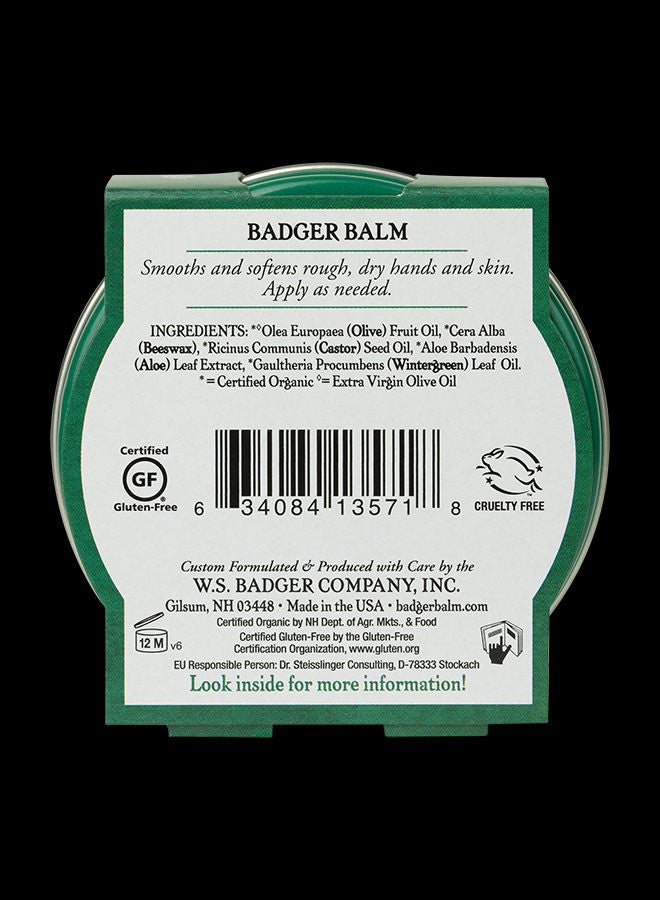 Badger Balm For Hardworking Hands 56grams - Image 2