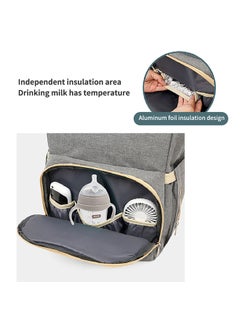Kidle Easy To Switch Large Capacity Folding Travel Convertible Bed Backpack For Baby  - Image 4