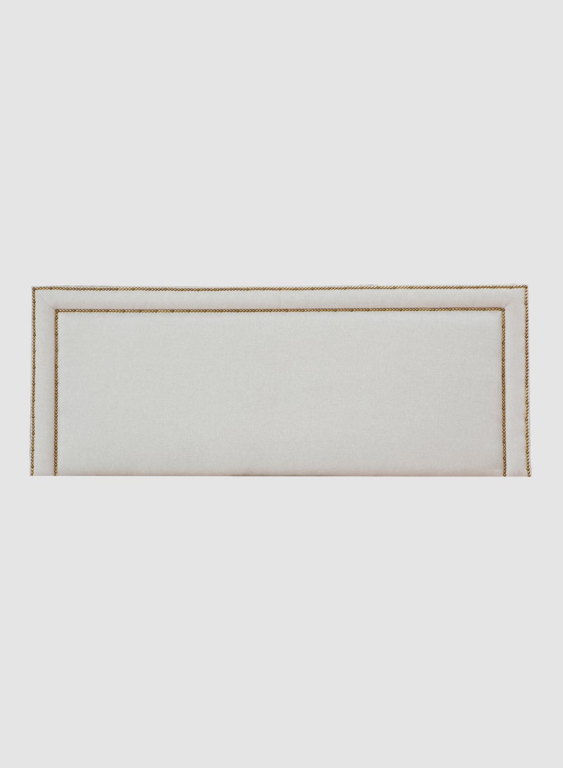 Switch - Fabric Headboard For King Size Bed - Dublin Collection - Modern Home - Install Attach To Wall - Ivory 180*70*6cm - Image 1