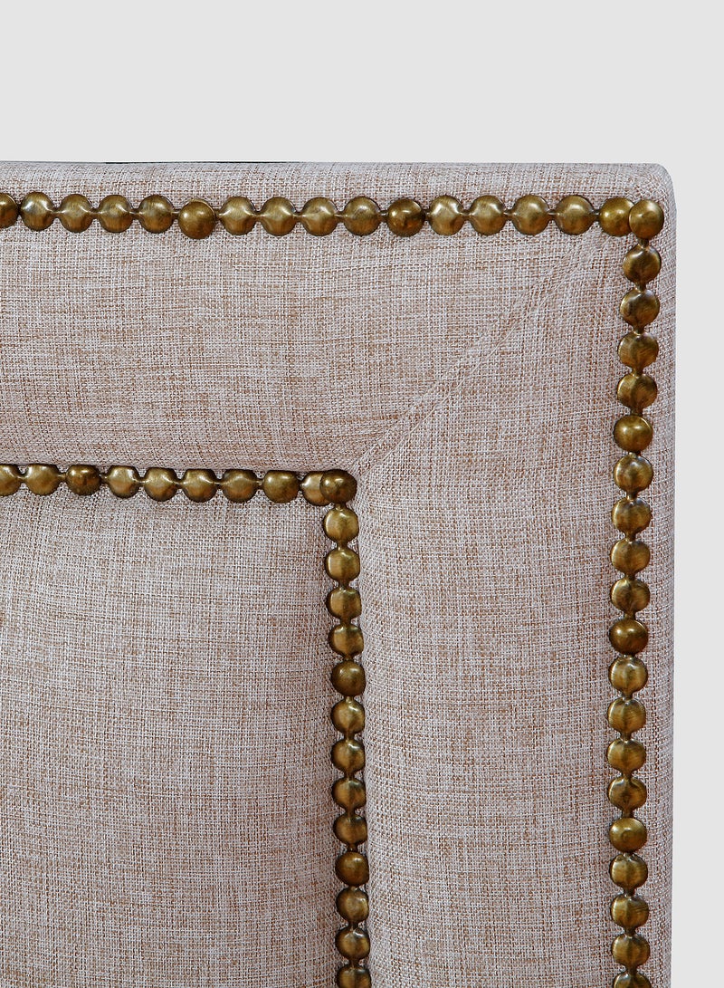 Switch - Fabric Headboard For Queen Size Bed - Dublin Collection - Modern Home - Install Attach To Wall - Linen 160*70*6cm - Image 1